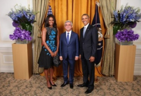 Obama Sarkisyanla görüşüb 
