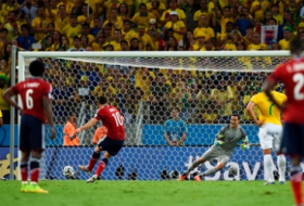 Braziliya yarım finala çıxdı - FOTOLAR