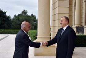 İlham Əliyev Əfqanıstan prezidenti ilə görüşdü - FOTOLAR