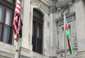 Filadelfiyada Azərbaycan bayrağı ucaldıldı - FOTO