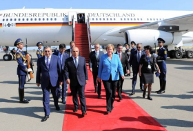 Angela Merkel Bakıdadır - FOTO+VİDEO