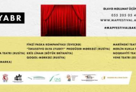 Bakıda M.A.P. Beynəlxalq Teatr Festivalı keçiriləcək 