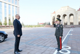  Prezident Polis Akademiyasının yeni tədris binasının açılışında 
 -Yenilənib (FOTOLAR)  