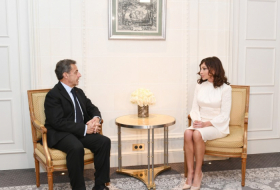   Birinci vitse-prezident Sarkozi ilə görüşüb -  FOTO   