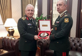 General Salahov Türkiyədə görüşlər keçirib -  FOTOLAR 