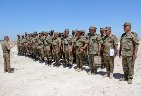   Artilleriyaçılarla komandir toplanışı keçirilib -    VİDEO     
   