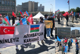 Ankarada Azərbaycana növbəti dəstək aksiyası  
