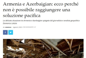    “Ermənistanda totalitar rejim hökm sürür” -    İtalyan jurnalist      