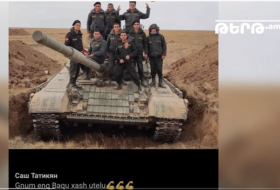  “Bakıda xaş yeyəcəyəm” deyən erməni tankçı məhv edildi -  FOTO  