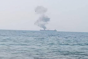 Qara dənizdə Rusiya ekipajının olduğu tanker yanıb