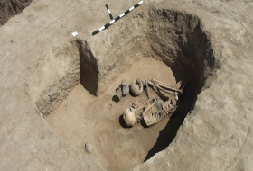 Goranboyda e.ə. IX-VIII əsrlərə aid insan skeletləri və əşyalar tapılıb