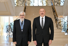    Prezident Oqtay Mirqasımova “İstiqlal” ordenini təqdim edib   