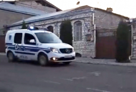    Azərbaycan polisi Xankəndidə -    Video      