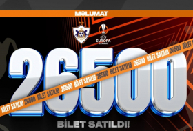“Qarabağ” – “Braqa” oyununa 26 mindən çox bilet satılıb