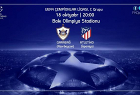 “Qarabağ”- “Atletiko” oyununa 15 min bilet satılıb